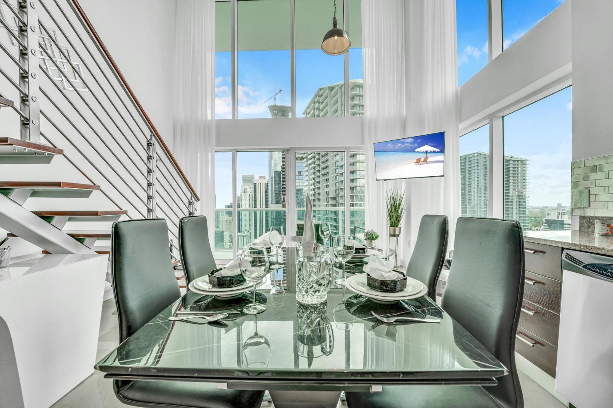 Modern 2 Story Loft 2Br With Breathtaking Views Villa Miami Esterno foto