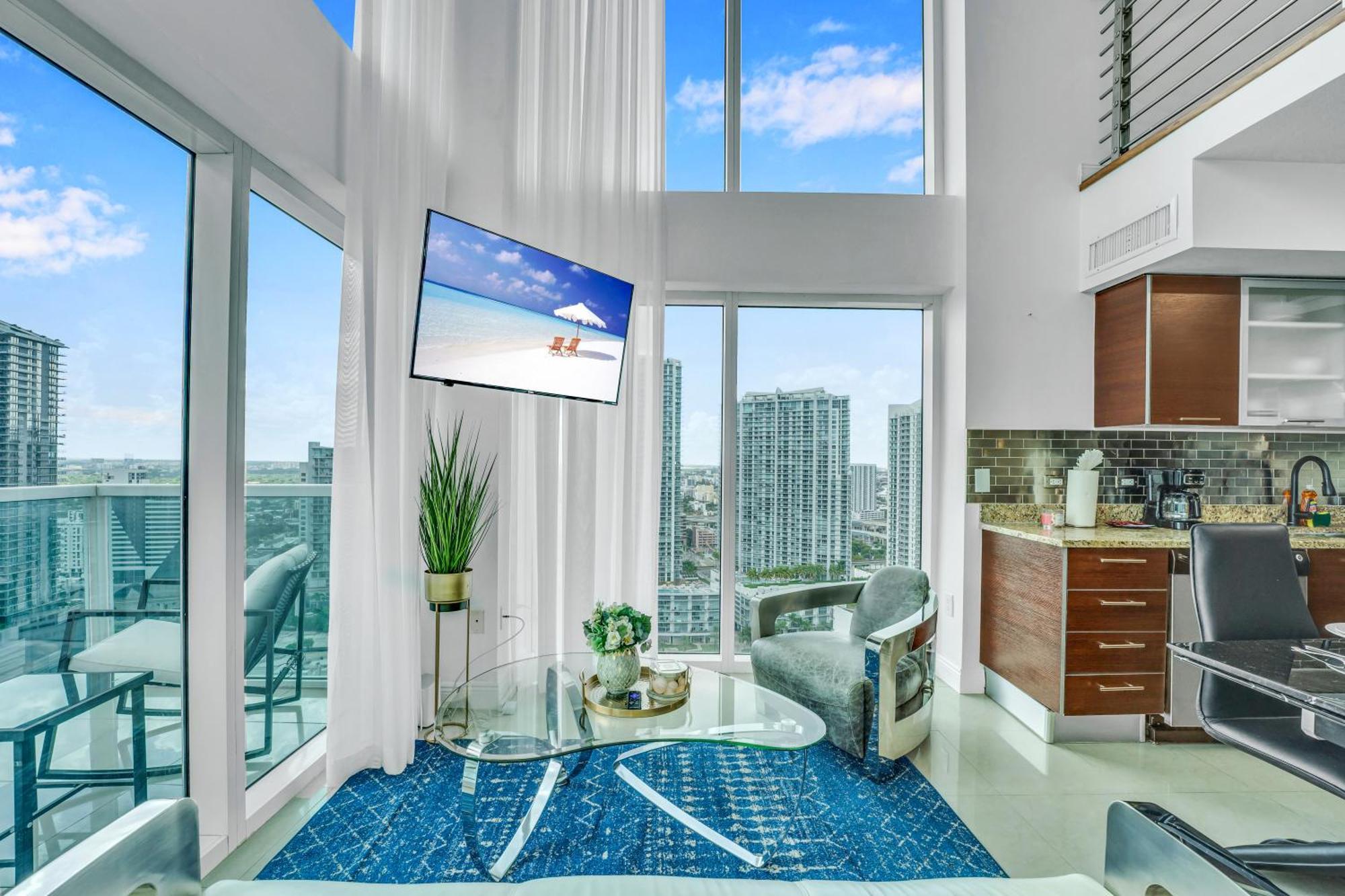 Modern 2 Story Loft 2Br With Breathtaking Views Villa Miami Esterno foto