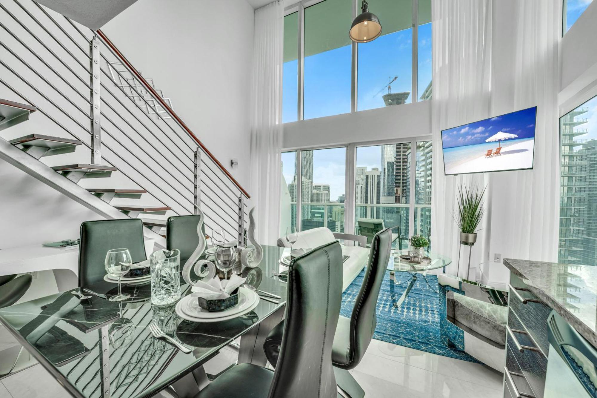Modern 2 Story Loft 2Br With Breathtaking Views Villa Miami Esterno foto